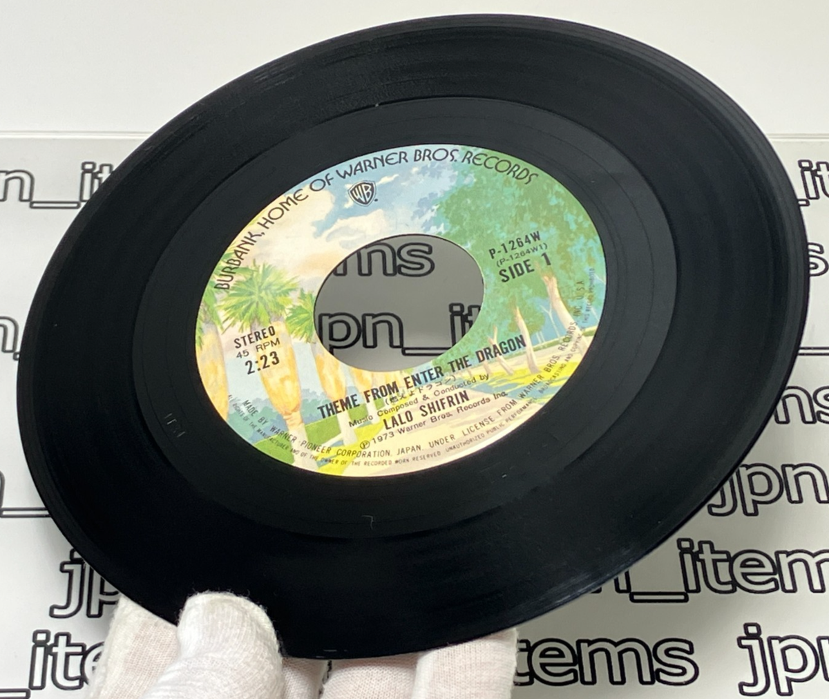 Theme From Enter The Dragon Soundtrack Single Vinyl Record 1973