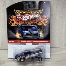 Hot Wheels 70 Plymouth Duster F/C English Leather Mongoose Drag Strip Demons Car