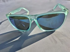 Electric TONETTE Sunglasses Blizzard Blue Grey Plasma Chrome Lens READ!