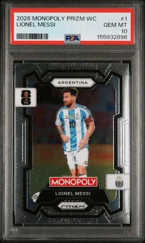 World Cup Lionel Messi 2026 Panini Prizm World Cup Lionel Messi #1