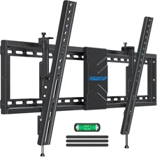 TV Wall Mount Tilting for Most 37-84 Inch TVs, TV Mount with Level Adjustment...