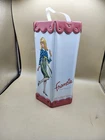 Vintage 1965 Mattel Barbie Francie Mod Hexagon Doll Carry Case w/ Pink Trim