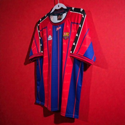 Barcelona HOME 97/98 - Retro - Football Soccer - STOICHKOV # 8