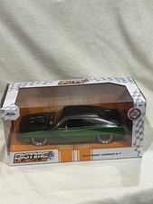 124 Jada Bigtime Muscle 1970 Dodge Charger Rt With Blower. Original Box Include