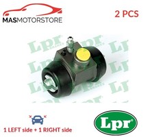 DRUM WHEEL BRAKE CYLINDER PAIR REAR LPR 4411 2PCS I NEW OE REPLACEMENT