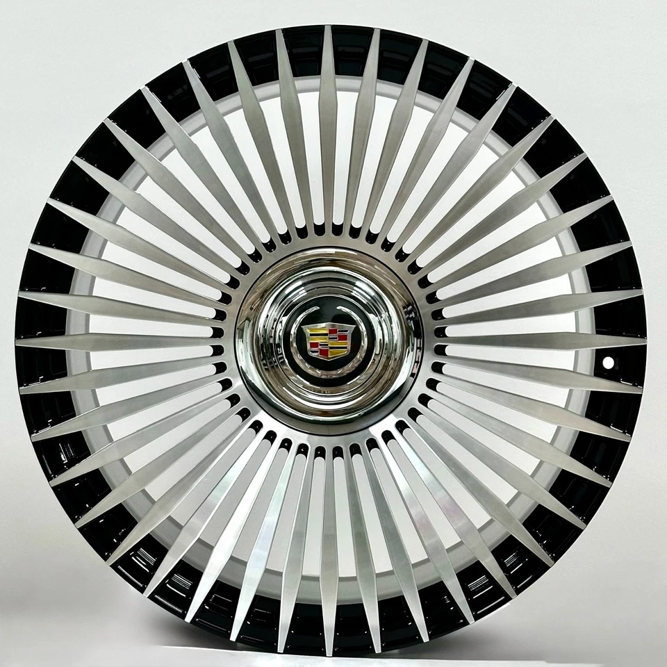 20x8.5" Forged Wheel 5lugs 5x127/ 5x120.65 for Cadillac ET +15mm Single Rim - Image 2 of 4