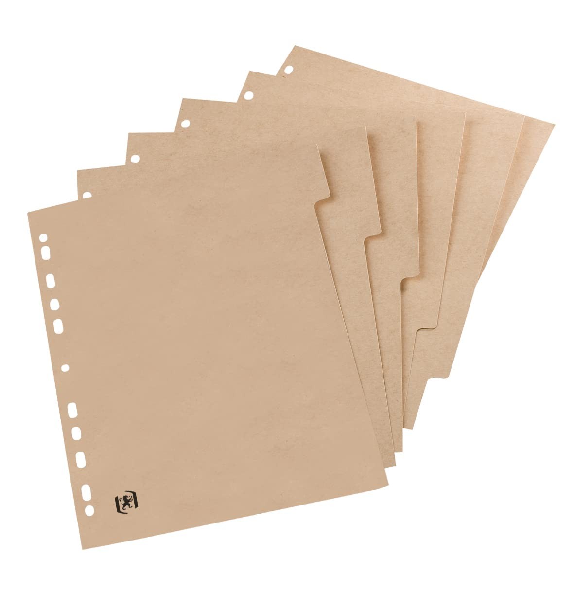 Elba Touareg Suspension File Cardboard Brown 6pièce Divider – Divider (Brown (S)