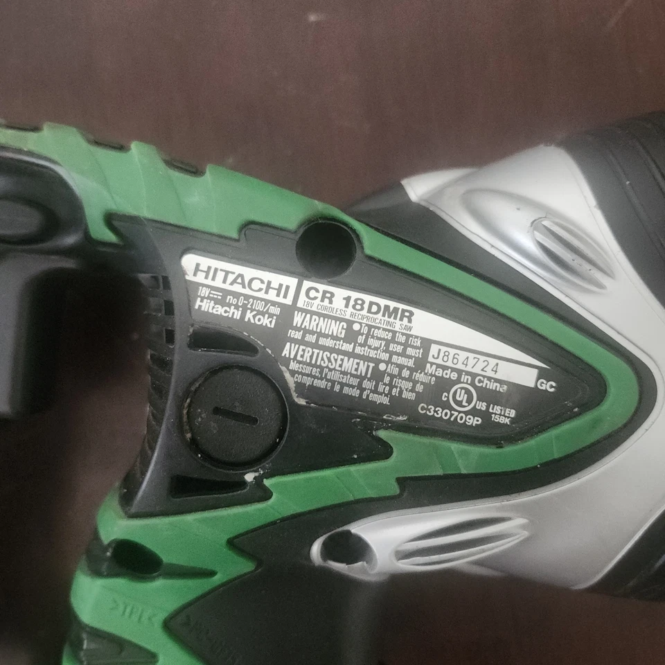 Hitachi  CR18DMR 18V Cordless Reciprocating Saw Tool Only - Image 4 of 4