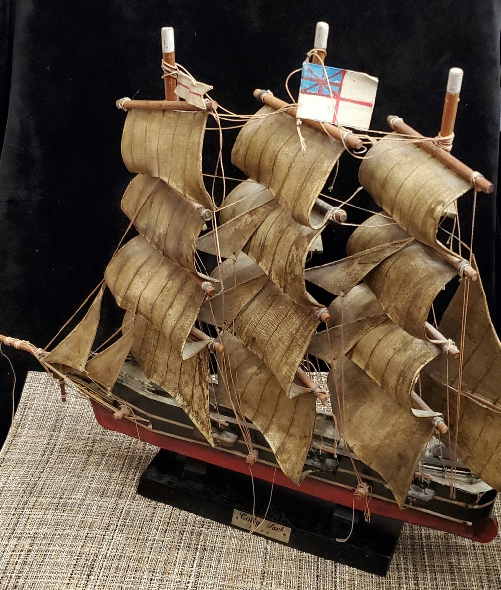 仿古木制帆船模型船| eBay