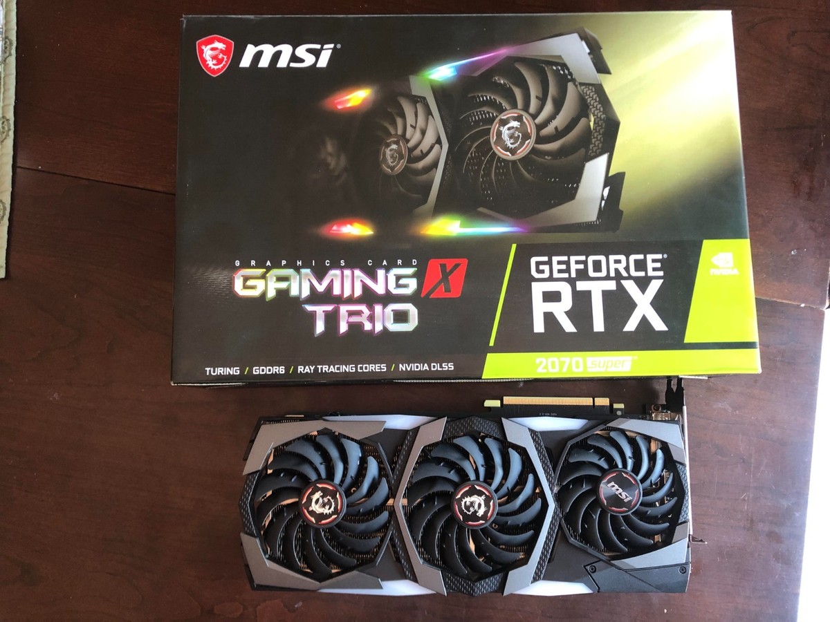グラフィックボード・グラボ・ビデオカード MSI GeForce RTX 2070 Super Gaming X Trio GeForce RTX 2070 SUPER GAMING Z TRIO