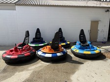 Spin Zone Remote-Controlled Multicolor Bumper Cars 
