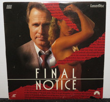 FINAL NOTICE MOVIE LASERDISC