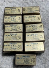 11 Pcs AROMAT DR-5V SPDT Metal Sealed Relay 6 Pins