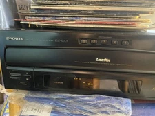 Pioneer CLD-M301 LD LaserDisc CDV 5-Disc CD Player Multi-Play Tested No Remote 