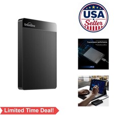 500GB Portable External Hard Drive USB 3.0 2.5 Inch 5400 RPM Plug and Play for
