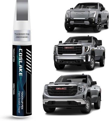Car Touch Up Paint(Thunderstorm Gray(GNO/WA633D)) for GMC, Car Paint Scratch ...