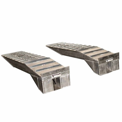#ad Titan Ramps Heavy Duty Aluminum Semi Truck Riser Ramp 20000 lb. GVW Capacity $879.99