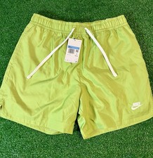 Nike Woven Lined Flow Shorts Vivid Green Short DM6829-332 Mens Size Medium NWT