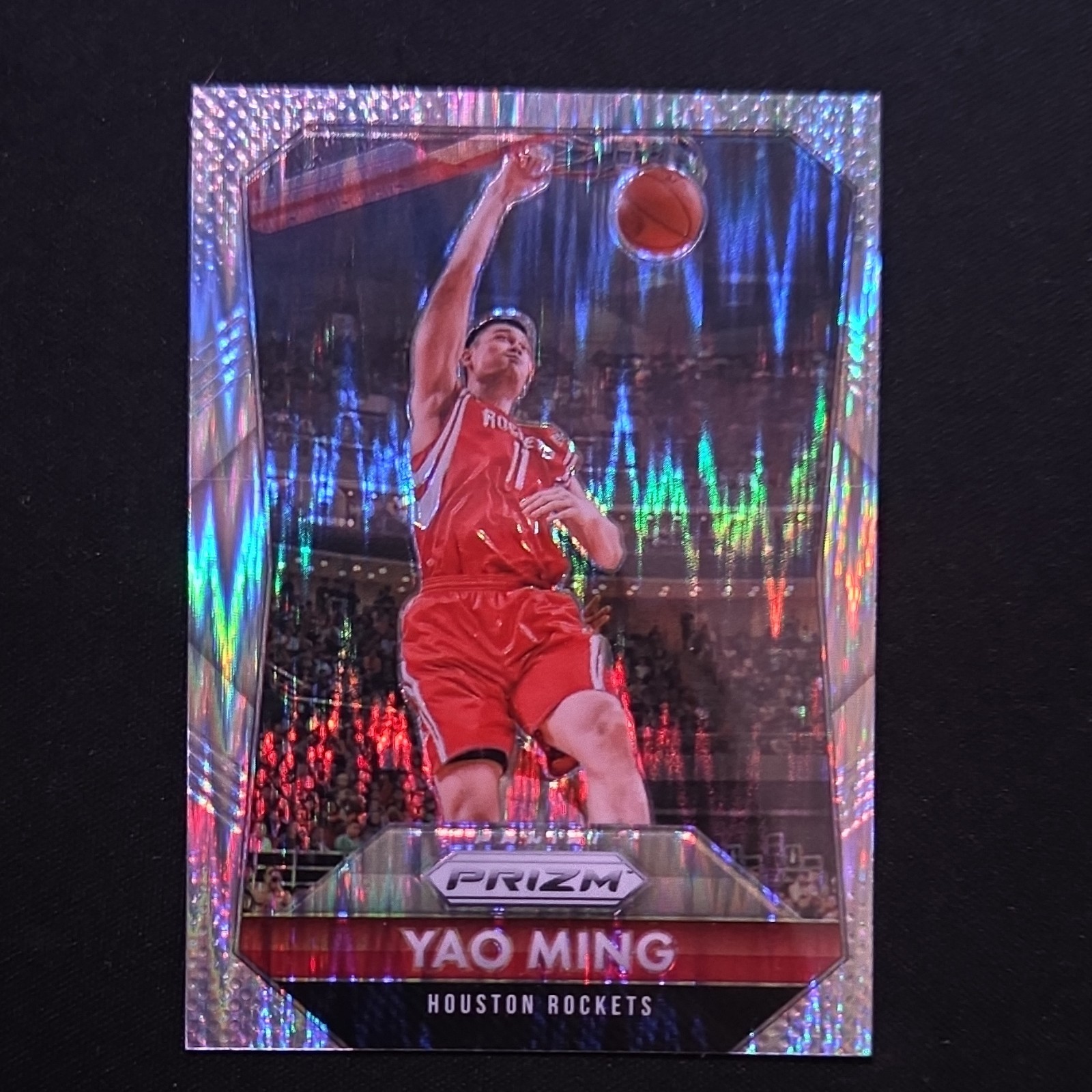 💎EXTREMELY RARE💎15-16 Panini Prizm Yao Ming #262  Flash Prizm Basketball Card