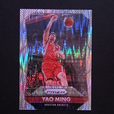 💎EXTREMELY RARE💎15-16 Panini Prizm Yao Ming #262  Flash Prizm Basketball Card