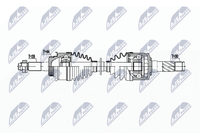 Antriebswelle NTY NPW-MZ-090 FüR Ford Ranger ET Tdci 4X4 Mazda BT 50 Pick Up CD