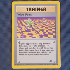 Warp Point 126/132 - Gym Challenge - Common Pokemon Card - MP