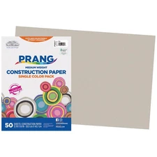 Prang/SunWorks Construction Paper 12x18" Gray