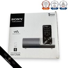 Sony NWS784K Walkman 8GB Black MP3 Player Tested Excellent Condition