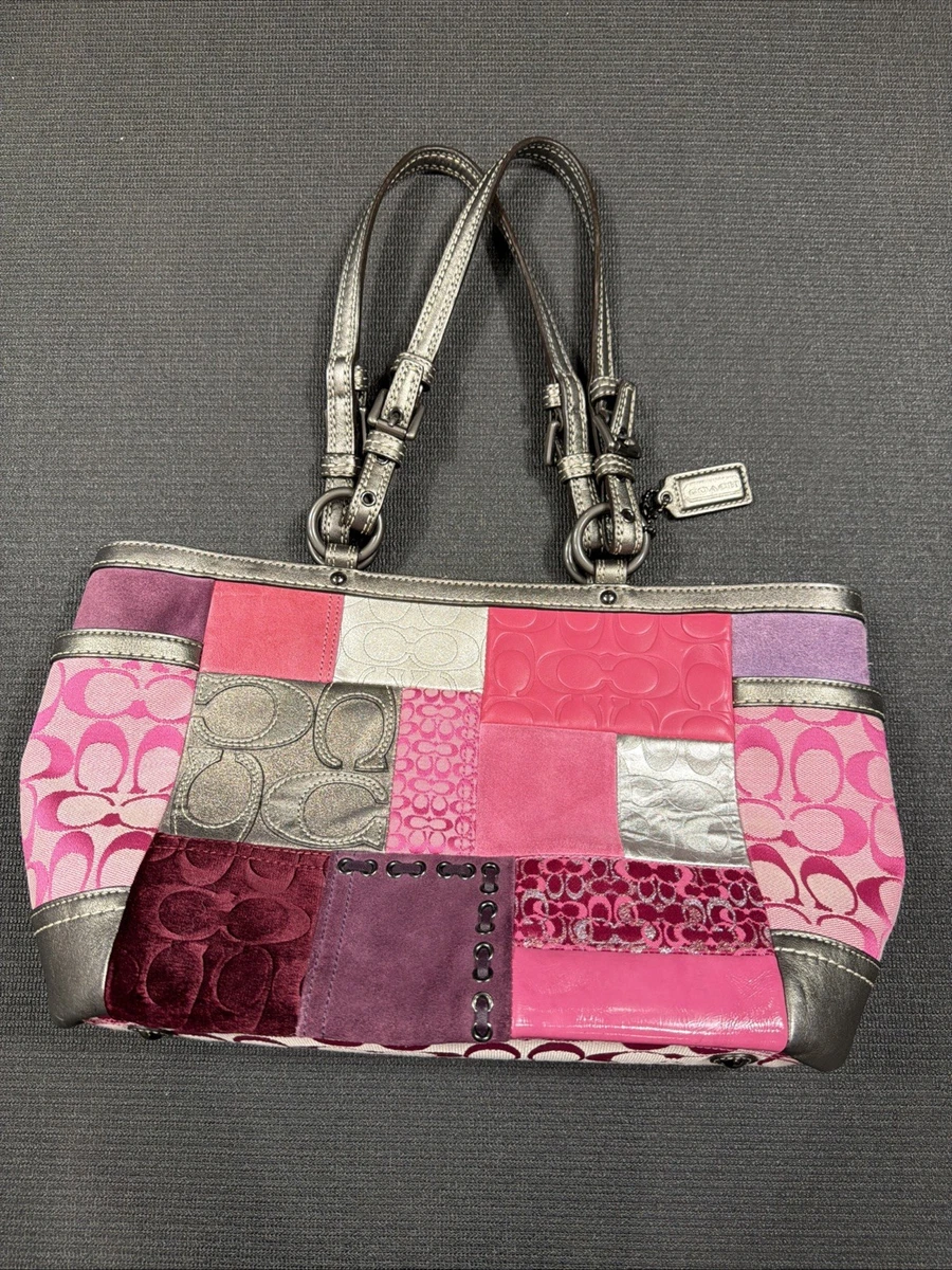 Coach Patchwork Shoulder Bag Large Bags & Handbags for Women for