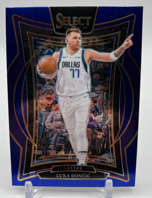 2024-25 Panini Select Luka Donic Concourse #56 Blue (Retail)