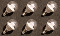 6X Osram Led Tropfen E14 4W = 25W Klar Warmweiß Eek: F (Spektrum A-G)