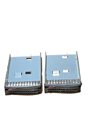 2x Supermicro MCP-220-00043-0N / 2,5  HDD Caddy Tray Festplatteneinbaurahmen