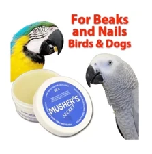 Musher's Secret Nail & Beak Cleaner And Shiner for pet Birds / Parrots **USA**