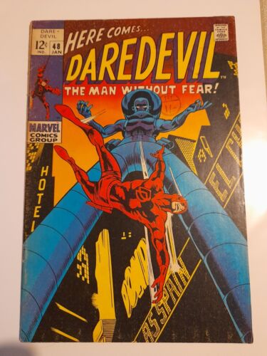 Daredevil #48 Jan 1969 VGC/FINE 5.0 Iconic cover art by Gene Colan - Picture 1 of 6
