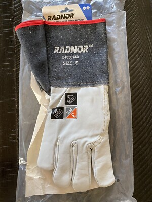 PACK OF  Radnor cut resistant grain tig welding glove, 64056144. Small