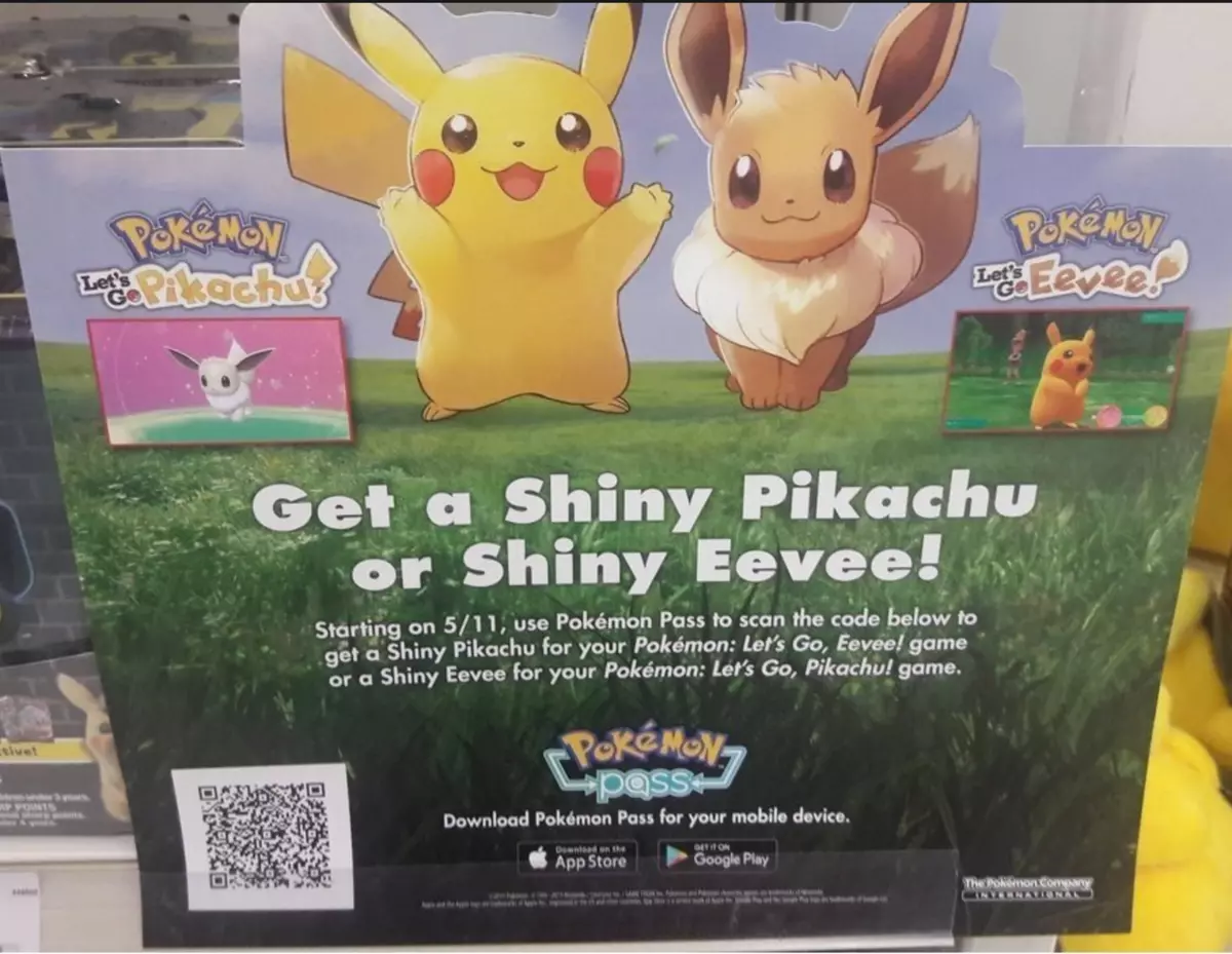 Get Shiny Pikachu and Shiny Eevee at Target