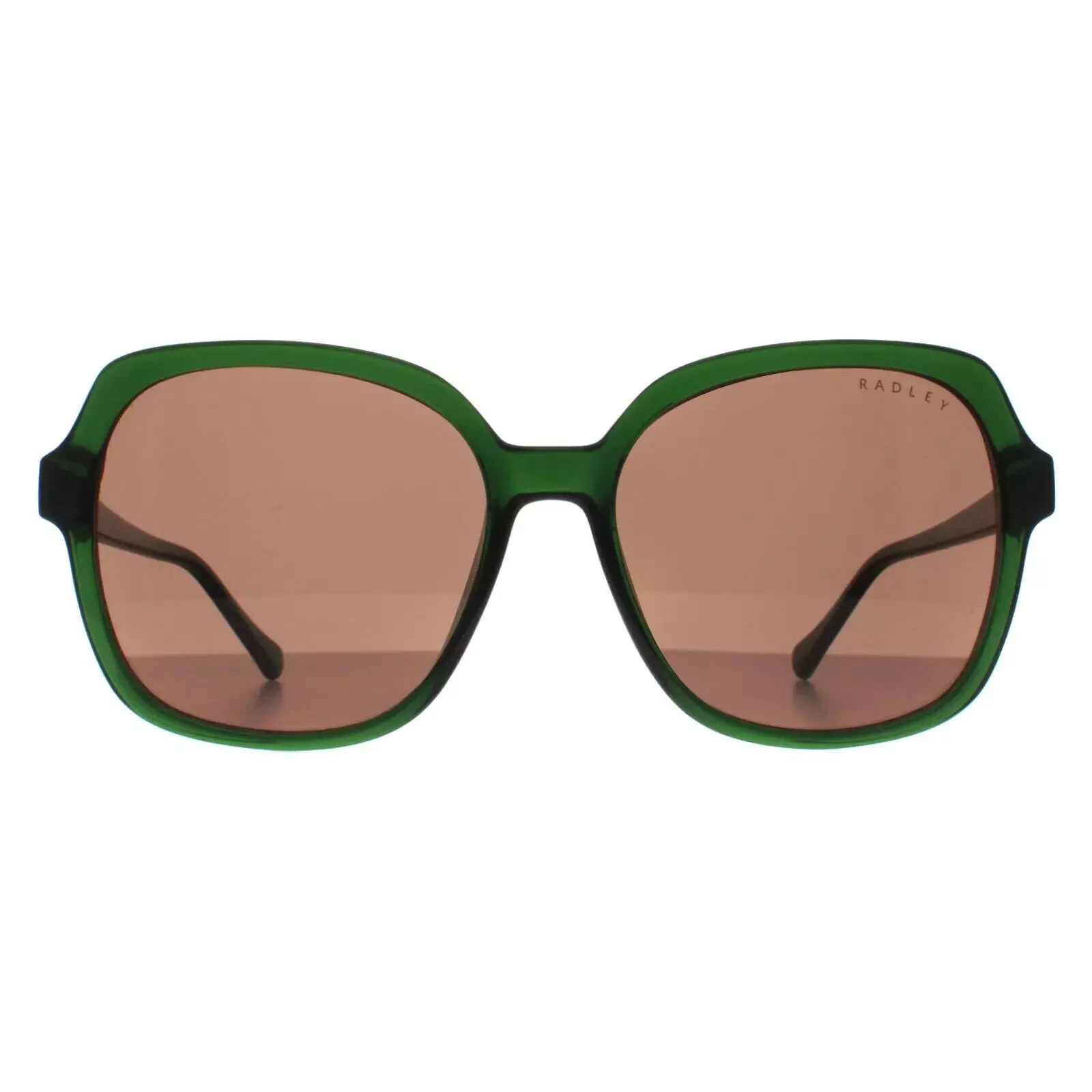 Radley Women’s Sunglasses 6505 107PA Transparent Dark Green/Brown Lens