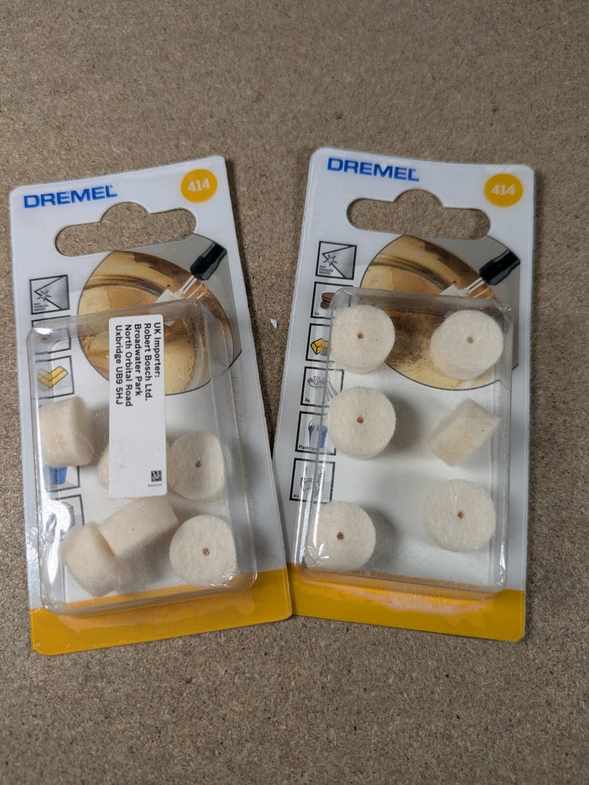 Dremel 414 13mm Polishing Wheel Pack of 6 - Image 2