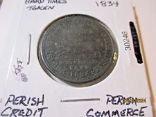 1934 HARD TIMES TOKEN PERISH CREDIT PERISH COMMERCE   30246