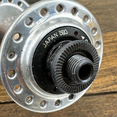 SHIMANO XT/HB-M730 フロントハブ Vintage Shimano Deore XT HB-M730 Front Hub 36 Hole MTB Tour
