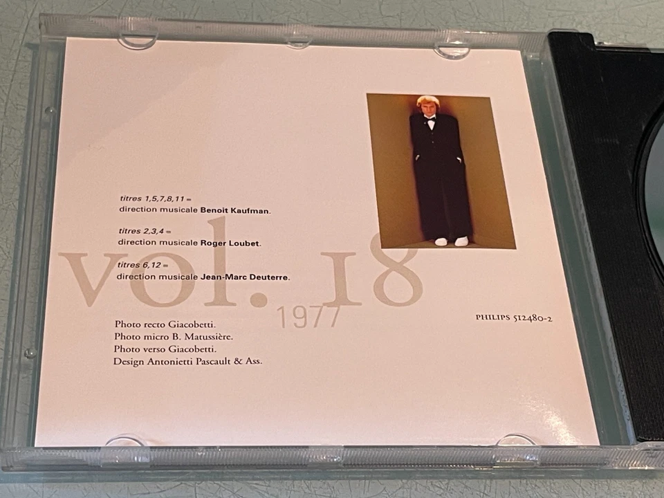 Johnny Hallyday - Vol. 18: J'ai Oublié De Vivre - CD Album - 1977 France - Image 4 of 4