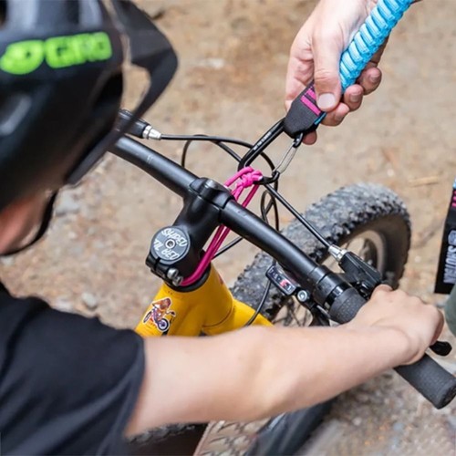 Cuerda de remolque elástica para ciclismo seguridad fuerte tensión MTB remolque cuerda bicicleta de montaña - Imagen 9 de 17