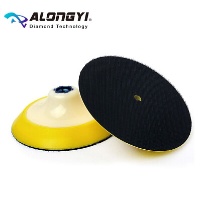 5 Inch Backer Pads Hook and Loop Backing Pads with Thread 5/8-11(2-PCS)