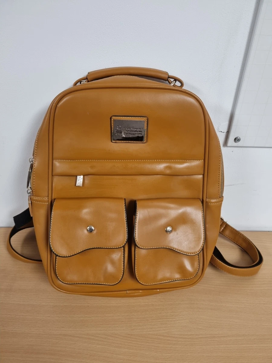 beibaobao unique tan brown backpack 10x12