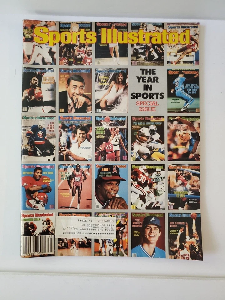 The Year In Sports - Lot of 6 Sports Illustrated Magazine -1979 thru 1984 - Image 3 of 4