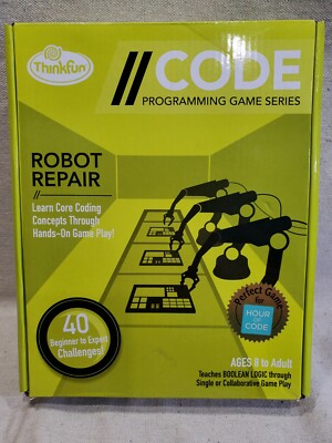 Thinkfun Robot Repair Code Programming Game Series Learn Coding Challenge
