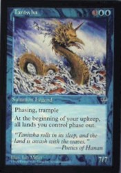 Taniwha 95/350 Mirage Rare Reserved List MTG