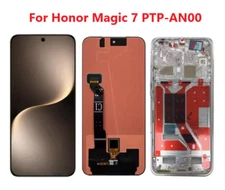 LCD Display Touch Screen Digitizer Assembly For Honor Magic 7 PTP-AN00 W/Frame