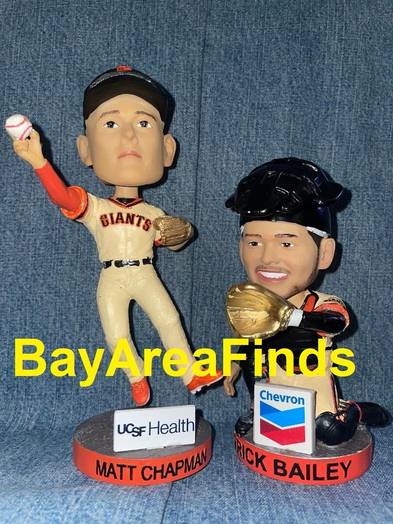 San Francisco Giants Patrick Bailey Matt Chapman Gold Glove