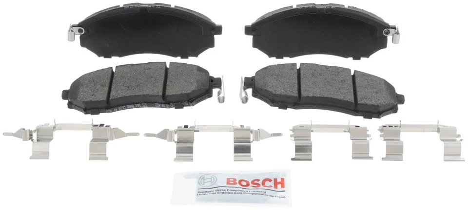 Pastillas de freno de cerámica azul con herrajes delanteros Infiniti Ex37 Bosch 2013 Foto 4 de 4